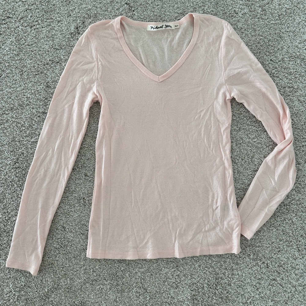 Michael stars long sleeve T shirt